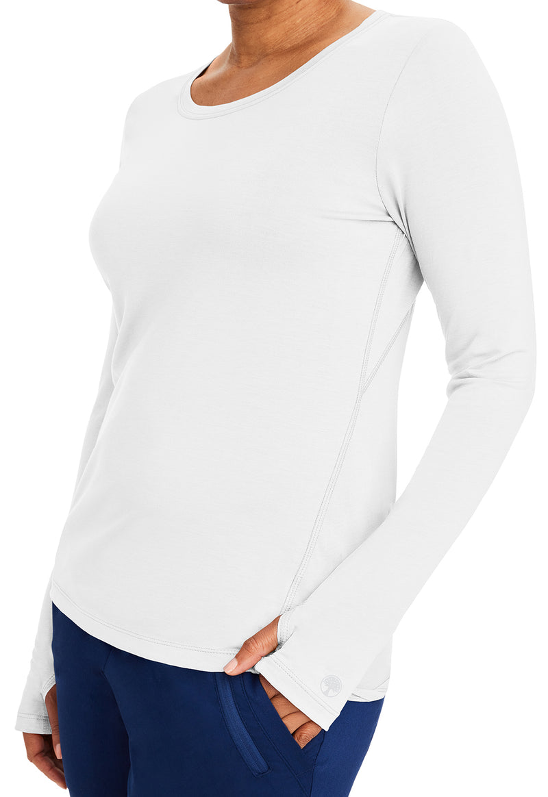 WHITE - Mackenzie Tee (View 2)