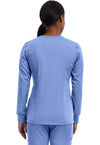CEIL - Healing Hands Purple Label Women Scrub Jacket - Back View