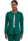 Hunter - Healing Hands Purple Label Women Scrub Jacket - Front View