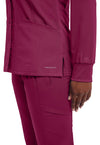 Wine - Women's Daisy Scrub Jacket (View 2)