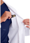 white - Leo Labcoat (View 2)
