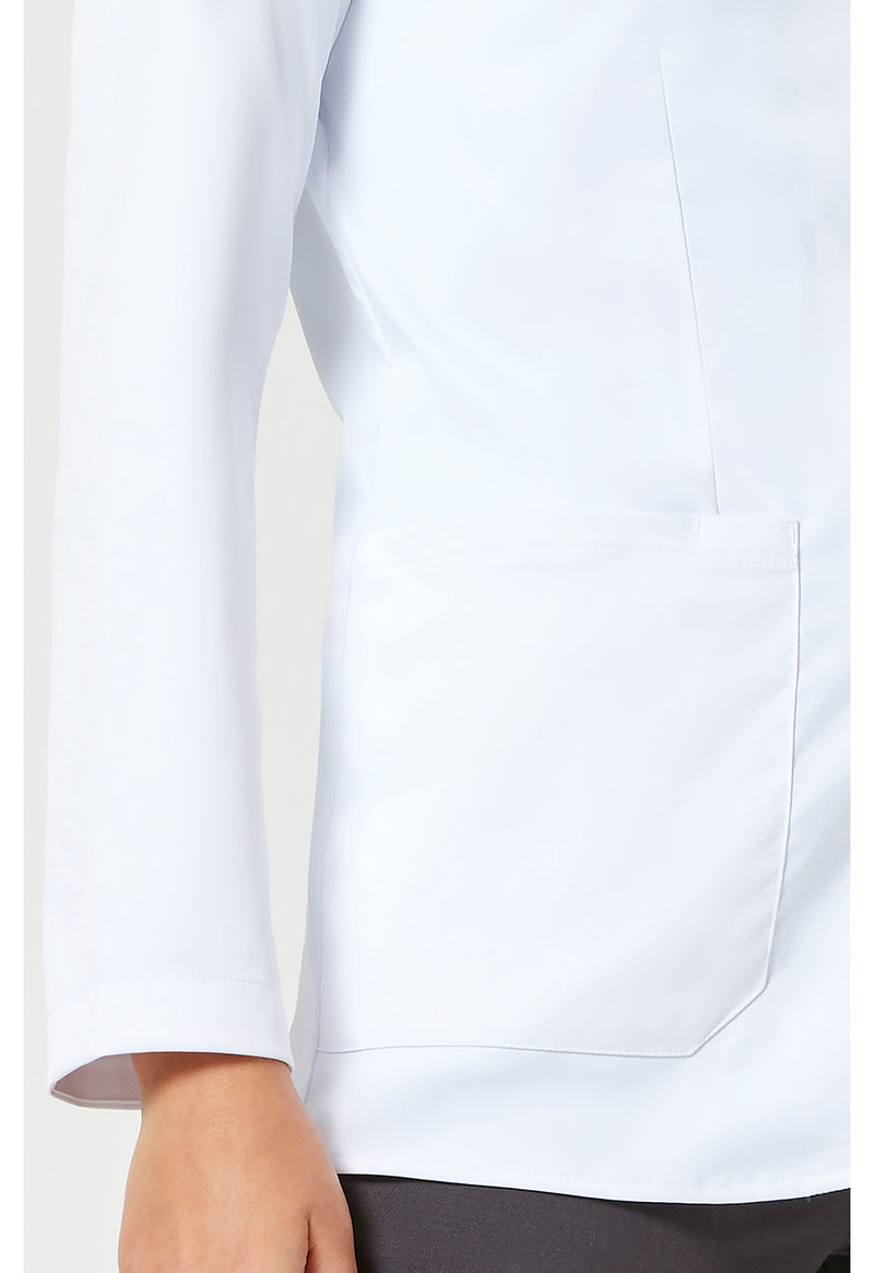 white - Flo Consultation Coat (View 3)