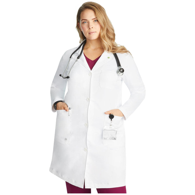 white - Faye Labcoat