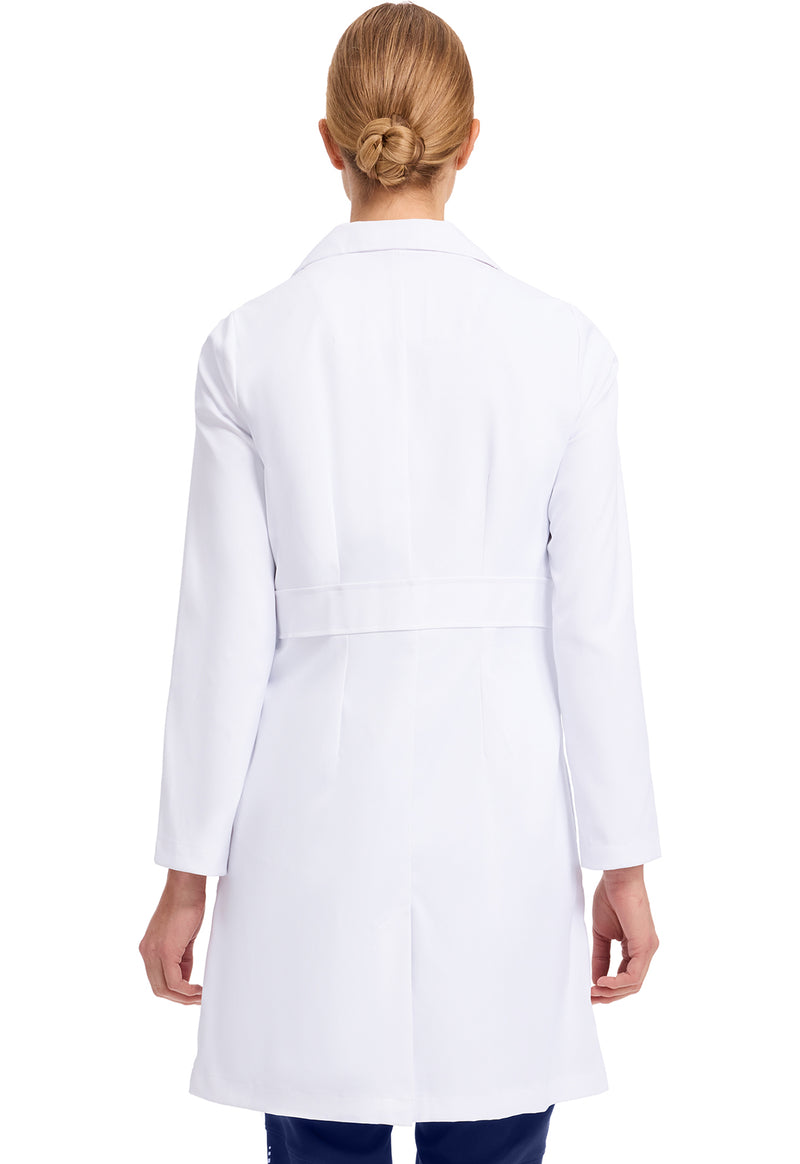 white - Faye Labcoat (Back)