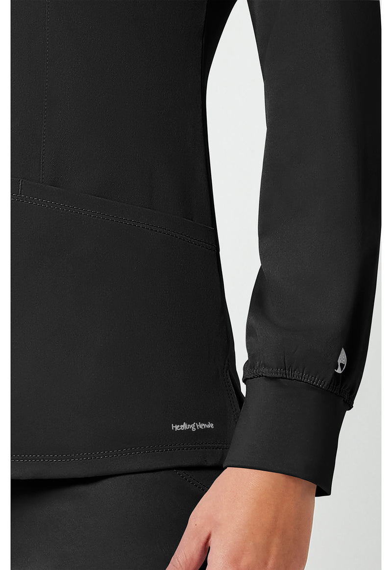 BLACK - Women's Megan Scrub Jacket (View 4)