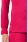 Carnation Pink - Women's Megan Scrub Jacket (View 3)