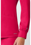 Carnation Pink - Women's Megan Scrub Jacket (View 4)