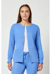 CEIL - Healing Hands Works Women Scrub Jacket - Front View