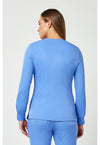 CEIL - Healing Hands Works Women Scrub Jacket - Back View