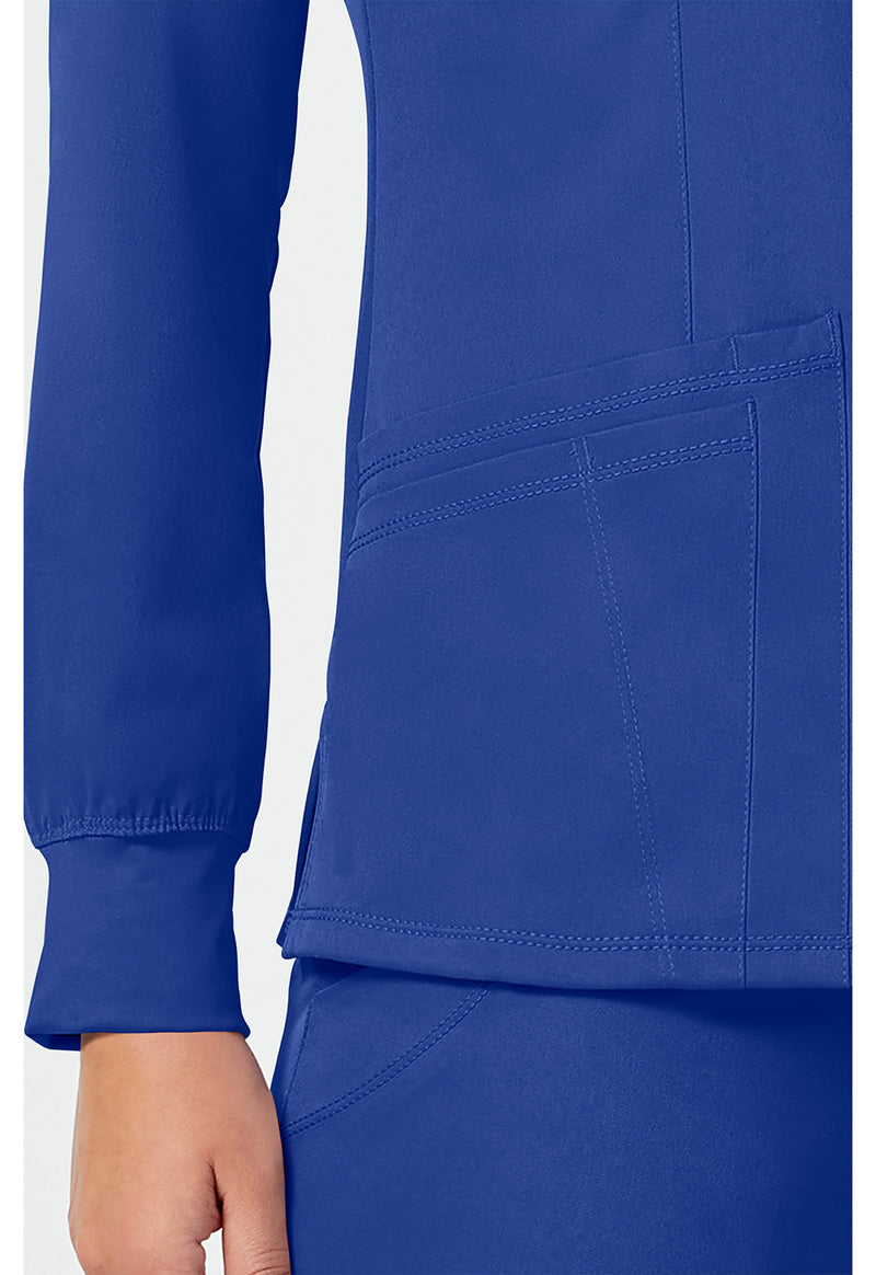 Galaxy Blue - Women's Megan Scrub Jacket (View 3)