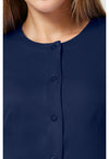 Navy - Women's Megan Scrub Jacket (View 2)