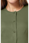Olive - Women's Megan Scrub Jacket (View 2)