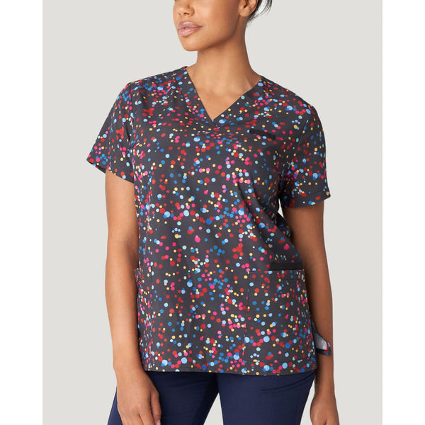 Women's Print Scrub Top