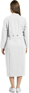 White Cross Marvella Women's Long Sleeve Button Front Scrub Dress for Nursing