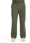 Olive - Dickies EDS Signature Men Scrub Pants - Front View