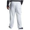 white - Men's Zip Fly Pull-On Pant