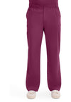 Wine - Dickies EDS Signature Men Scrub Pants - Front View