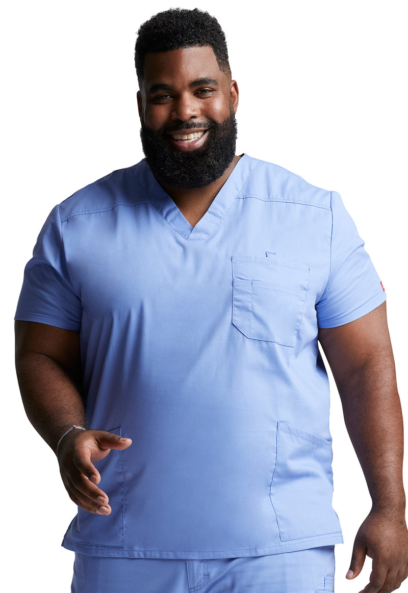 Ciel - Dickies EDS Signature Men Scrub Top - Front View