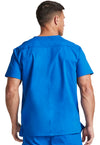 Royal - Dickies EDS Signature Men Scrub Top - Back View