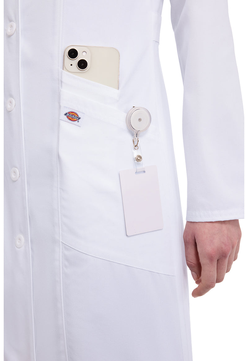 white - 37" Lab Coat (View 3)