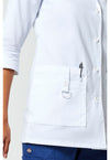white - 30" Consultation Lab Coat (View 3)