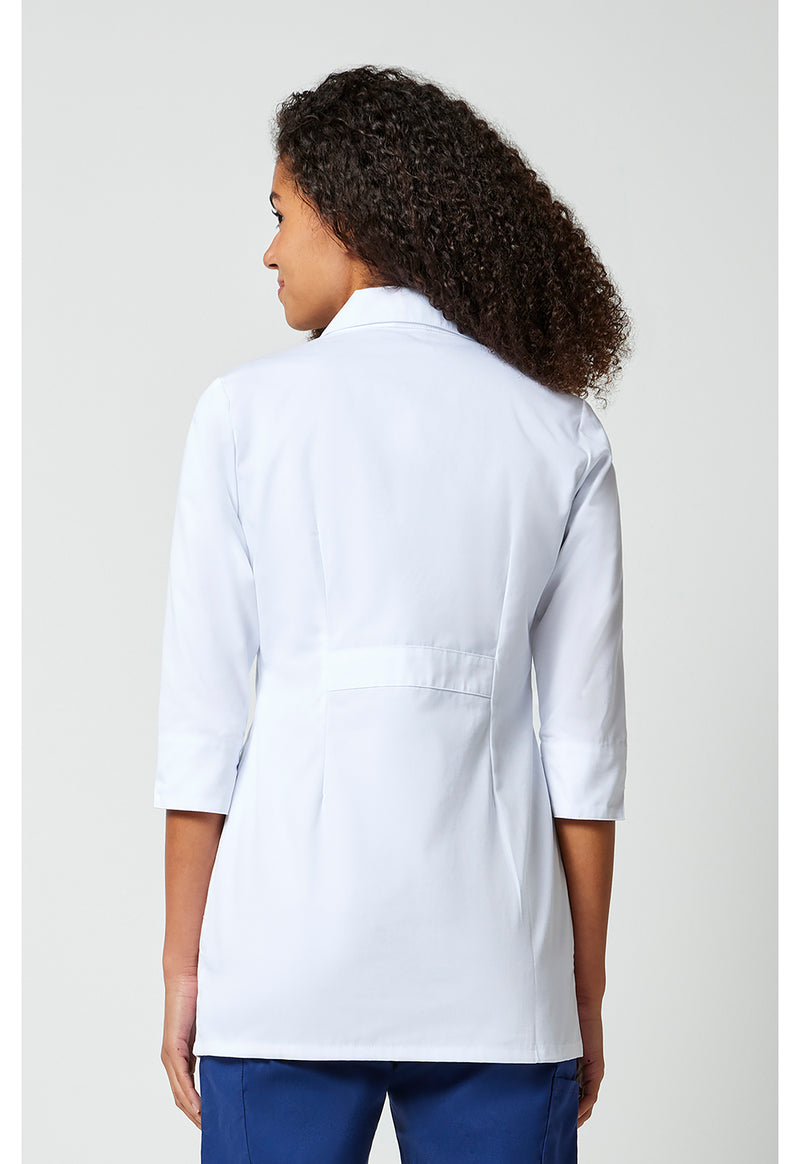 white - 30" Consultation Lab Coat (Back)