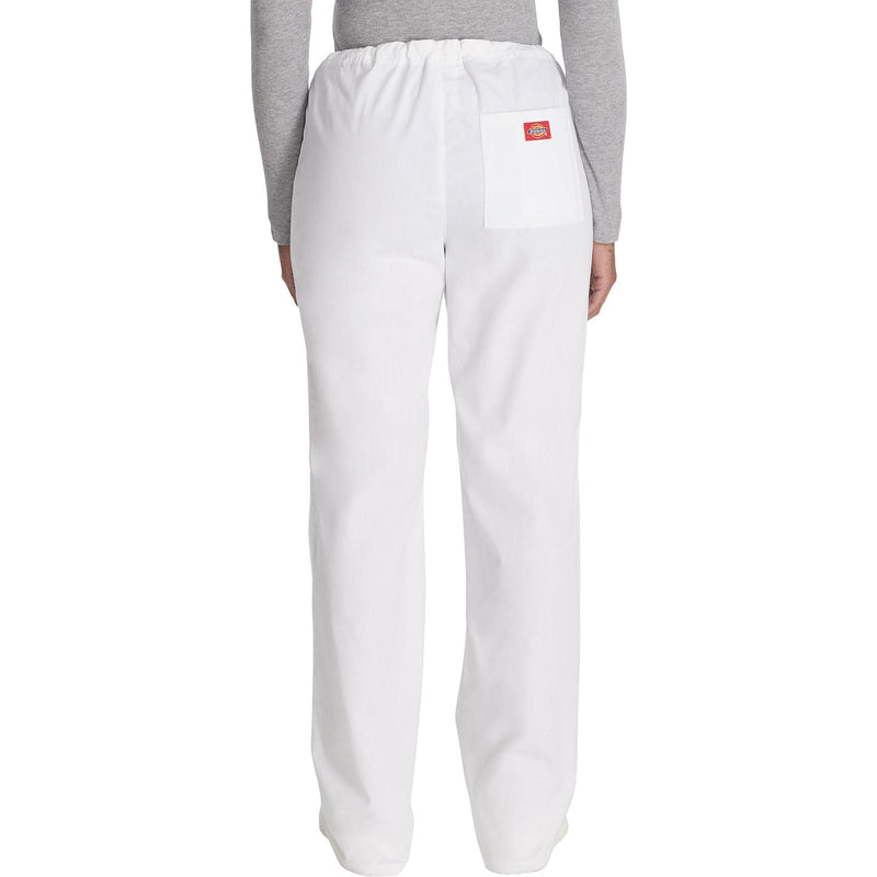 white - Unisex Drawstring Pant