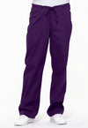 Eggplant - Dickies EDS Signature Unisex Scrub Pants - Front View