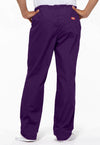 Eggplant - Dickies EDS Signature Unisex Scrub Pants - Back View