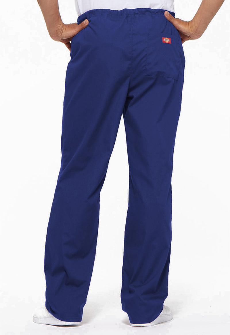 Galaxy Blue - Dickies EDS Signature Unisex Scrub Pants - Back View