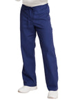Navy - Dickies EDS Signature Unisex Scrub Pants - Front View