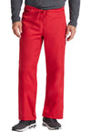 Red - Dickies EDS Signature Unisex Scrub Pants - Front View