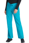 Teal Blue - Dickies EDS Signature Unisex Scrub Pants - Front View