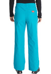 Teal Blue - Dickies EDS Signature Unisex Scrub Pants - Back View