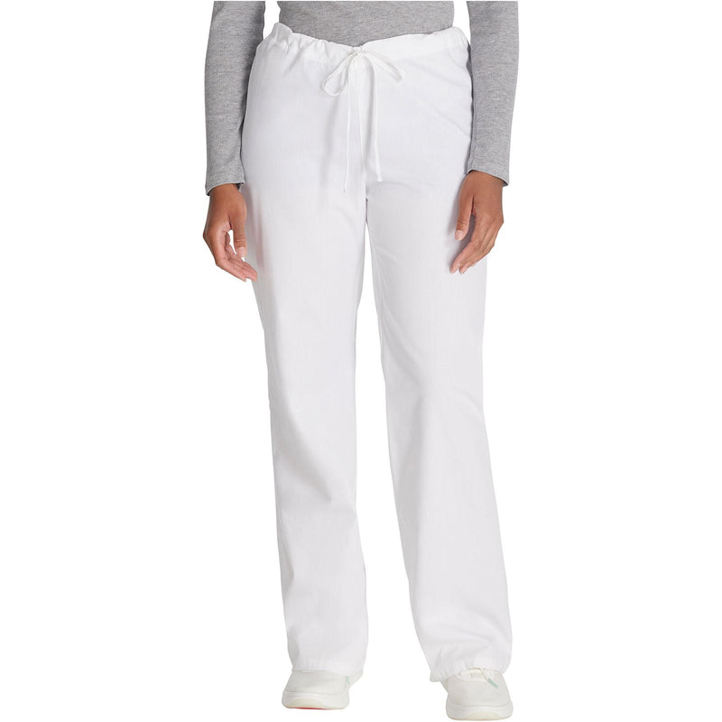 white - Unisex Drawstring Pant