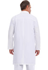 white - 40" Unisex Lab Coat (Back)