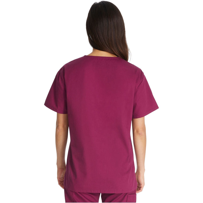 wine - Unisex Tuckable V-Neck Top