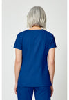 Royal - Dickies EDS Signature Women Scrub Top - Back View