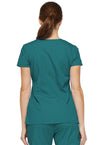 Teal Blue - Dickies EDS Signature Women Scrub Top - Back View