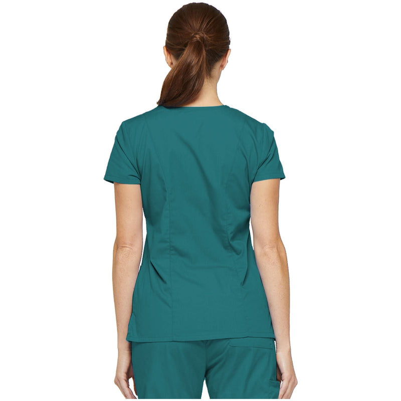 teal blue - V-Neck Top