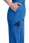 Royal - Women's Natural Rise Tapered Leg Pull-On Scrub Pants – Petite (View 2)