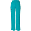 teal blue - Natural Rise Tapered Leg Pull-On Pant