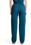Caribbean Blue - Dickies EDS Signature Women Scrub Pants - Back View