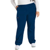 navy - Natural Rise Tapered Leg Pull-On Pant