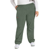 olive - Natural Rise Tapered Leg Pull-On Pant