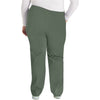 olive - Natural Rise Tapered Leg Pull-On Pant