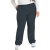 pewter - Natural Rise Tapered Leg Pull-On Pant