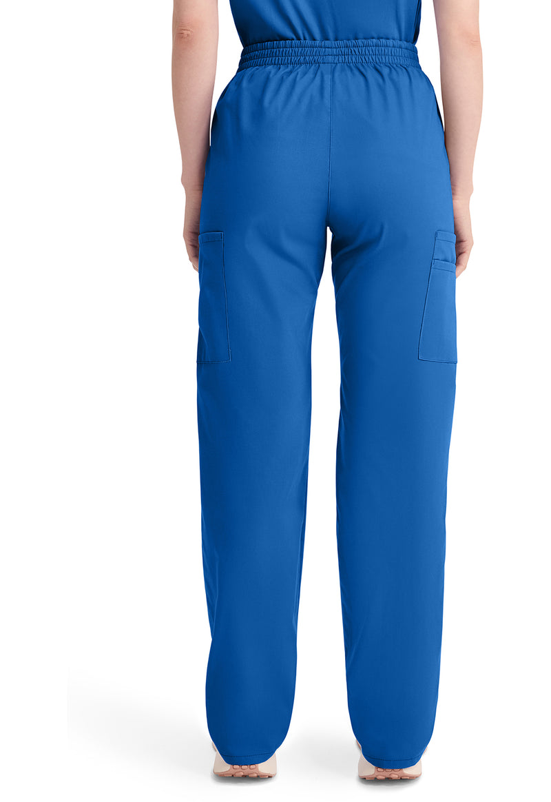 Royal - Dickies EDS Signature Women Scrub Pants - Back View