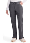 Pewter - Dickies EDS Signature Women Scrub Pants - Front View