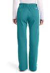 Teal Blue - Dickies EDS Signature Women Scrub Pants - Back View